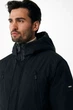 Чоловіча чорна парка Mexx S MF006800943M - изображение 4