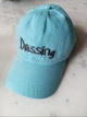 Бейсболка Dressing унисекс котоновая Голубая - изображение 3