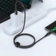 Кабель для быстрой зарядки телефона смартфона планшета шнур тайп си с двух сторон type-c type-c 3A 60 Вт Acefast C1-03 USB-C to USB-C 1,2 м - изображение 3