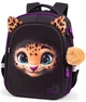 Школьный рюкзак с ортопедической спинкой для девочки School Standard 38х30х18 см с Тигром для младших классов (150-49) - изображение 1