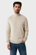 Чоловічий бежевий гольф JACK Mexx M MF006600843M - изображение 1