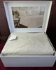 Махрова простирадло Tivolyo Home Caserta bej 160x220 полуторна - зображення 2