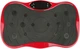 Тренажер виброплатформа Minexo VIBRO SLIM SHAPER PRO 51x30 см с пультом ДУ и эспандерами для тренировки мышц Красная - изображение 1