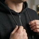Флисовая кофта Vik-Tailor Alfa Jacquard , Чорний, 52 - изображение 3