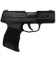 Шумовой сигнальный пистолет Aksa Arms AK21 CC-01 калибр 9 мм PAK (Sig Sauer P365) Black - изображение 1