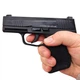 Шумовой сигнальный пистолет Aksa Arms AK21 CC-01 калибр 9 мм PAK (Sig Sauer P365) Black - изображение 6
