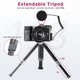 Штатив Ulanzi MT-22 Metal Mini Tripod (MT-22 2315) Чорний - зображення 2