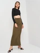 Спідниця Bershka 0662-443 хакі M - изображение 3