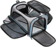 Сумка переноска для котів та собак 78x47x29 см CosmoPet CP-05 (L) Grey-Blue - зображення 1