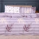 Простынь MirSon Бязь 17-0668 Grey Blooms 220x240 см (2200009957819) - изображение 3