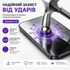Защитная пленка Ceramics 9D для Apple iPhone 16 Pro с черной рамкой, противоударная, глянцевая - изображение 6