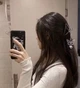 Краб для волосся металевий великий з підвіскою метелик - зображення 5