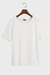 Жіноча біла футболка REL DRAPED Gant S 4200241 - изображение 5
