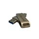 Портативний SSD Wibrand Wolf 1TB USB 3.2 Gen.2 Type-C/Type-A Read/Write 1000MB/s Silver - изображение 4