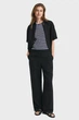 Жіночі чорні лляні штани REL LINEN BLEND PULL ON PANTS Gant 38 4150348 - зображення 2