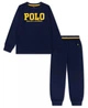 Дитяча піжама Polo Ralf Lauren лонгслів та штани 1159859977 (Синій M) на зріст 132-147 см - зображення 1