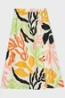 Жіноча лляна спідниця з візерунком REL MID PALM PRINT LINEN Gant 36 4400129 - изображение 5