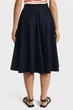 Жіноча темно-синя спідниця LIGHTWEIGHT CHINO SKIRT Gant 34 4400163 - зображення 4