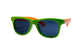 Дитячі очки polarized P1513-2 зелені з жовтогарячою дужкою - зображення 1