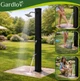 Солнечный садовый душ Gardlov 40 л (до 60°C) с краном - изображение 2