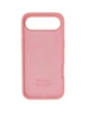 Чехол для iPhone 17 Air силиконовый Soft-touch Silicone Case Full Size (AA) Light Pink - изображение 2