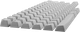Набір кейкапів Hator OMA profile PBT keycap set, US, A-part, ANSI/ISO White (HTS511) - зображення 3