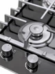 Варильна поверхня газова BORGIO DR 3370-15 Black Glass FFD - изображение 8