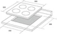 Варильна поверхня електрична BORGIO VC 604 Black SLA - изображение 6