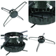 Stojak choinkowy Kadax 52 cm metalowy Zielony K3640 (5903699426616) - obraz 1