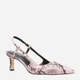 Женские слингбэки кожаные Michael Kors 371797467 39 Черный/Розовый (1159859843) - изображение 3