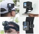 Кріплення на голову та кепку для екшн-камер GoPro, DJI, Insta360 з швидким фіксатором (C672CB2713B0) - зображення 4