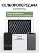 Коврик придверный 60x40 см для прихожей EVAPUZZLE грязезащитный ковер для обуви из ЭВА материала антискользящий водостойкий с креплением к полу для дома квартиры офиса чорний - изображение 9