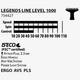 Ракетка для настольного тенниса Donic Legends 1000 FSC Black/Red (1113-R11474) - изображение 3