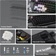 Клавиатура CIDOO QK75 Black Игровая Беспроводная Механическая Клавиатура. 2,4 ГГц/Bluetooth/Кабель. Аккумулятор 4000 мАч. RGB Подсветка. HOT-SWAP. 75%. Pearl White - изображение 3