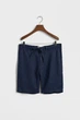 Чоловічі темно-сині лляні шорти RELAXED LINEN DS Gant XL 205073 - изображение 8