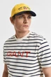 Чоловіча біла футболка у смужку GRAPHIC STRIPED Gant S 2003307 - изображение 4