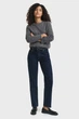 Жіночі темно-сині джинси STRAIGHT STRETCH Gant 25-32 4100304 - изображение 2