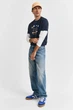 Чоловіча темно-синя футболка GRAPHIC SS T-SHIRT Gant S 2003299 - изображение 2