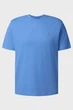 Чоловіча блакитна футболка REG SHIELD SS T-SHIRT Gant L 2003184 - изображение 5