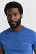Чоловіча синя футболка CONTRAST LOGO SS T-SHIRT Gant L 2013032 - изображение 2