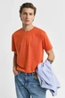 Чоловіча помаранчева футболка REG SHIELD SS T-SHIRT Gant S 2003184 - изображение 1