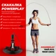 Скакалка швидкісна PowerPlay Jump Rope 4213 чорно-червона 3 м (PP_4213_Red) - изображение 2