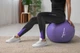 М'яч для фітнесу (фітбол) Power System PS-4011 Ø55 cm PRO Gymball Purple - зображення 4