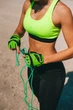Скакалка PowerPlay Classic Jump Rope 4204 зелена 2,7 м (PP_4204_Green) - зображення 5