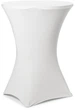 Pokrowiec na stół koktajlowy Party Deco 80x110 cm Biały (5904555059672) - obraz 1
