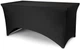 Pokrowiec na stół bankietowy Party Deco 183x76x74 cm Czarny (5904555059733) - obraz 1