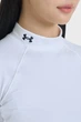 Жіночий білий лонгслів UA CG Authentics Mockneck Under Armour XS 1368702-100 - изображение 6