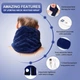 Грелка для шеи JOBYNA Heated Neck Wrap, 86-158°F - изображение 5