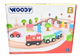 Drewniana kolejka Woody Land Ósemka 40 elementów (30616) (8591864930616) - obraz 1