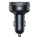 Автомобильное зарядное устройство Baseus Enjoy Bluetooth FM Launcher Dual-USB-A Black (CCLH-01) - изображение 4